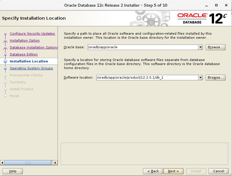 Oracle Database 12cR2 Installation in RHEL 7.4 