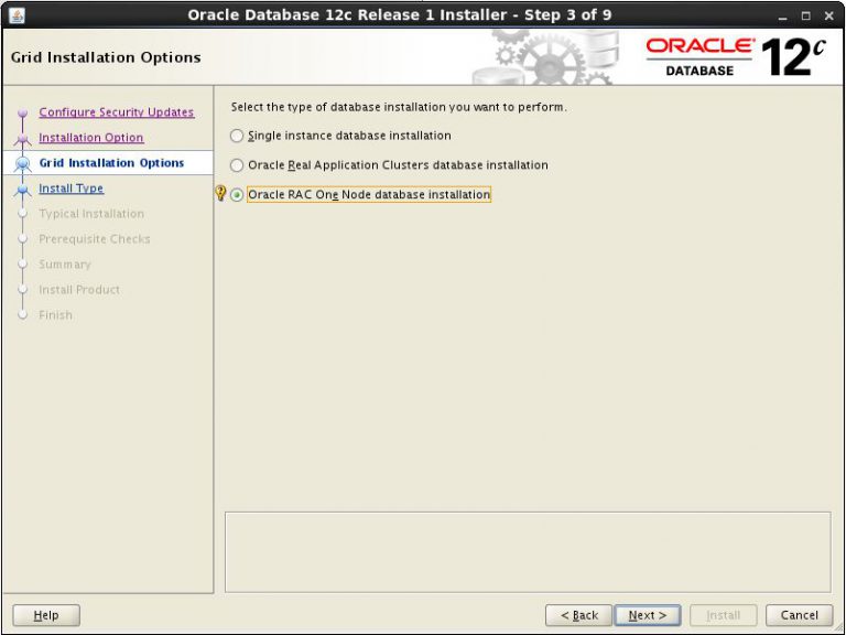 Step by Step Install of Oracle12c RAC One Node On OEL 6.5 Using VMware ...