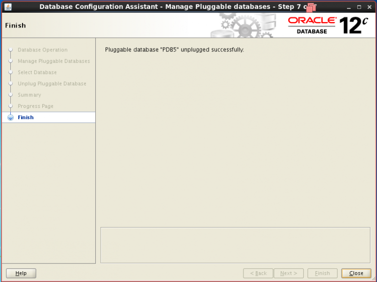 Unplug a Pluggable Database (PDB) Using DBCA Method in Oracle Database ...