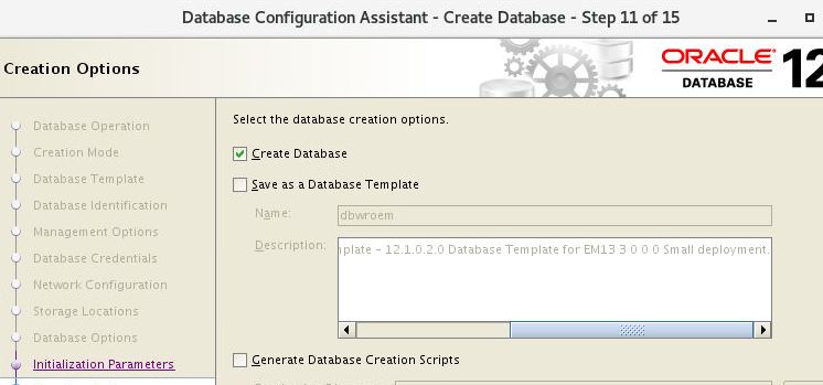 Oracle Cloud-Creating Repository Database Using Template | Oracledbwr